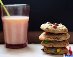 Cookies aux M&M’s