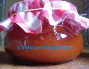 Confiture d'églantines