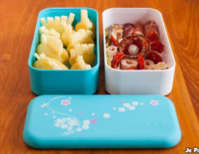 Une raclette dans un bento