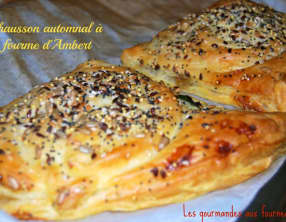 Chausson automnal à la fourme d'Ambert