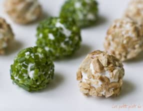 Sucettes de petit Billy ciboulette et noix de cajou