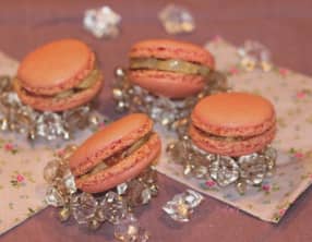 Macarons figues et foie gras