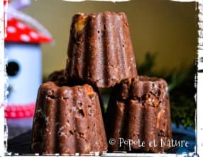 Cannelés façon rochers au chocolat