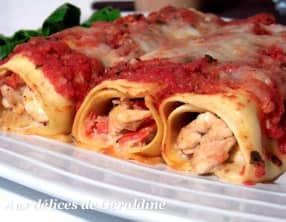 Cannellonis au poulet