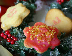 Biscuits au citron calendrier de l’avent