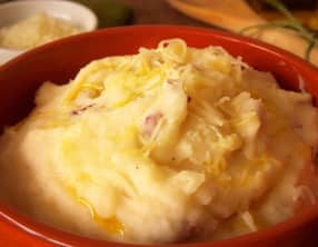 Purée de pommes de terre au parmesan