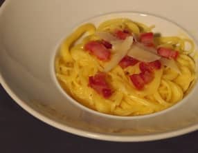 Pâtes à la carbonara