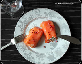 Terrine de fromage frais et saumon fumé