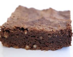 Brownie américain aux noix de pécan