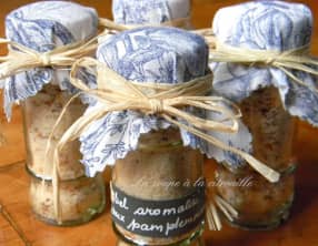 Fleur de sel aromatisée au pamplemousse