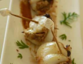 Tapas de seiches aux sardines