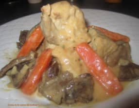 Sauté de porc aux lactaires