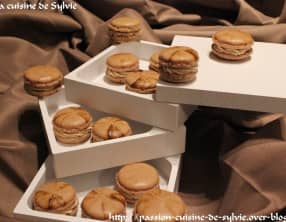 Macarons chocolat au café