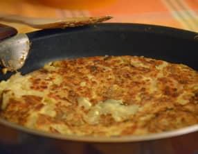 Galette de pommes de terre façon raclette