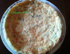 Quiche à la ricotta sans pâte