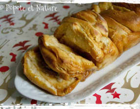 Brioche à effeuiller au caramel beurre salé