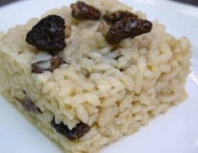 Risotto aux morilles