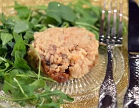 Risotto aux cèpes et au foie gras