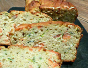 Cake saumon courgette