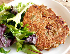 Galettes de sarrasin aux tomates séchées