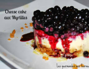Cheese cake aux myrtilles