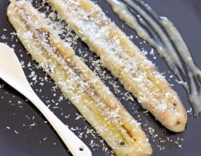 Bananes rôties à l'huile de coco