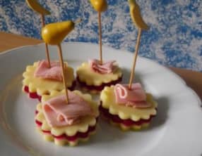 Trompe-l'oeil pour l'apéritif