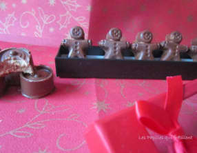 Chocolats coeur de caramel
