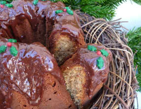 Bundt cake noisette praliné