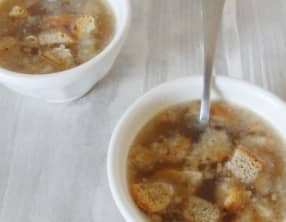 Soupe à l'oignon