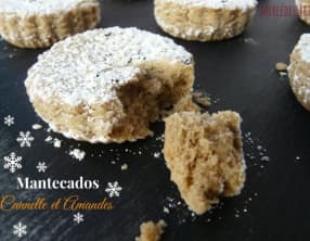 Mantecados cannelle et amandes