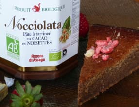 Gâteau chocolat-noisette et Nocciolatta
