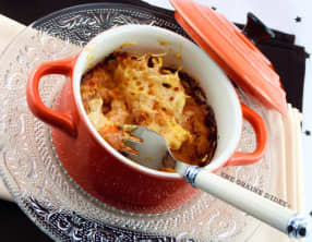 Gratin de Langoustines Flambées