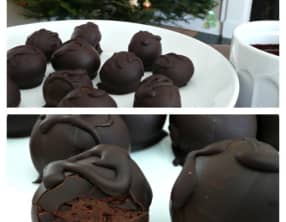 Truffes double chocolat