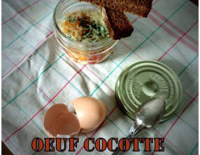 Oeuf cocotte façon Pays-Basque