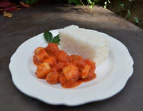 Sauté de lotte à l’armoricaine