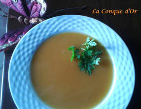 Velouté citrouille et orange