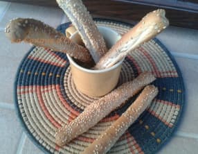 Grissini aux graines de sésame