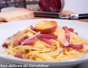 Pâtes à la carbonara
