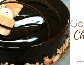 Glaçage au chocolat brillant