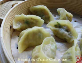 Raviolis aux crevettes à la vapeur