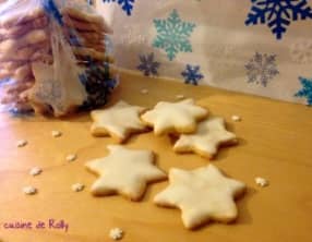 Etoiles au citron de Noël