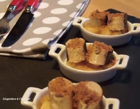 Boudin blanc à la pommes et au pain d'épices