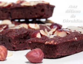 Financiers aux noisettes et au chocolat