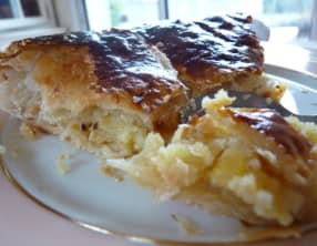 Galette des rois à l'ananas