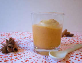 Dahl de lentilles corail et saint jacques