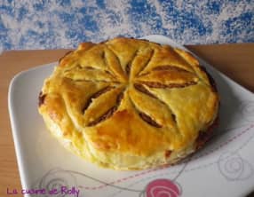 Galette des rois chocolat noisette