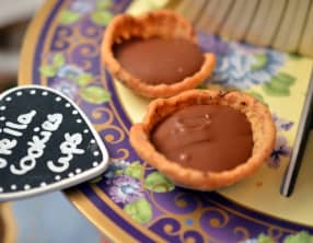 Nutella cookies cups