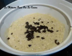 Risotto à la Crème d'Isigny aux truffes