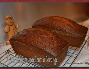 Pain d'épices moelleux à l'orange